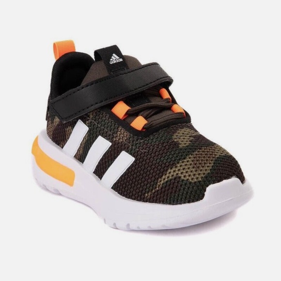 adidas Other - Adidas RACER TR23K Runnig Shoes Baby / Toddler Size 5 - Camo Style IF0207